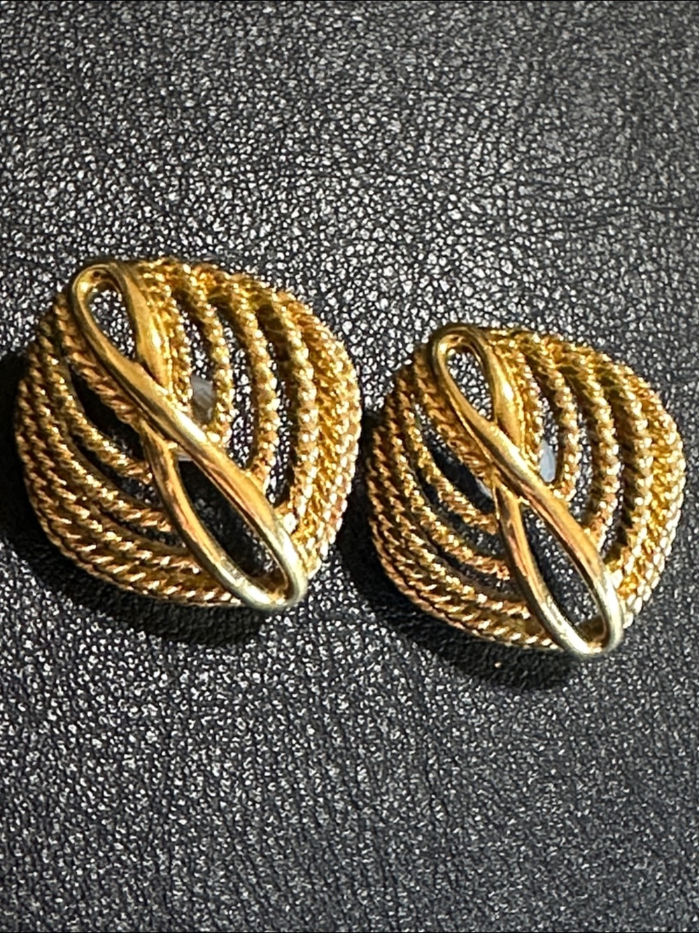 Napier Vintage Post Back Earrings